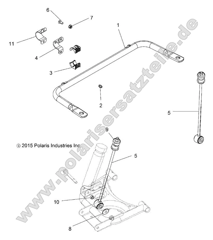 Suspension, Stabilizer Bar, Rear Suspension, Stabilizer Bar, Rear
