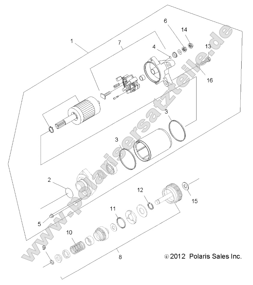 Engine, Starting System Engine, Starting System