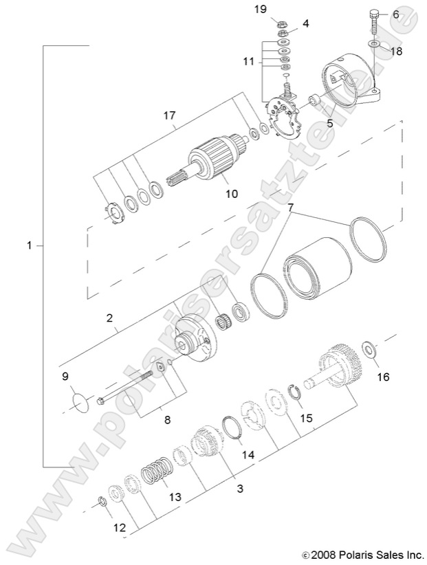 ENGINE, STARTING SYSTEM