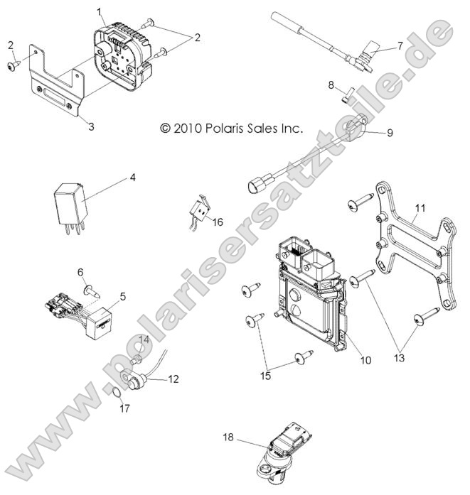 Electrical, Regulator, Relays, Sensors and ECU