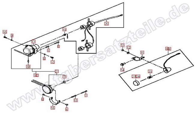 Scheinwerfer-Blinker vorne