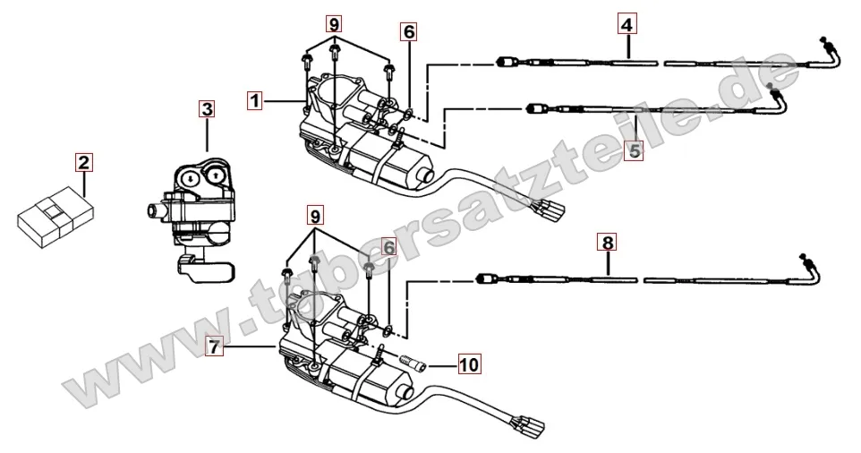 Stellmotor Differenzialsperre