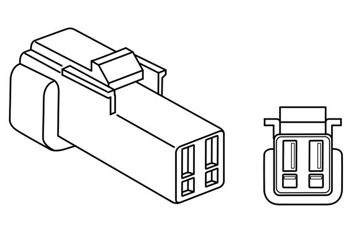 Puig Blinker Adapterkabel 300 mm für KTM / Suzuki - Typ 7