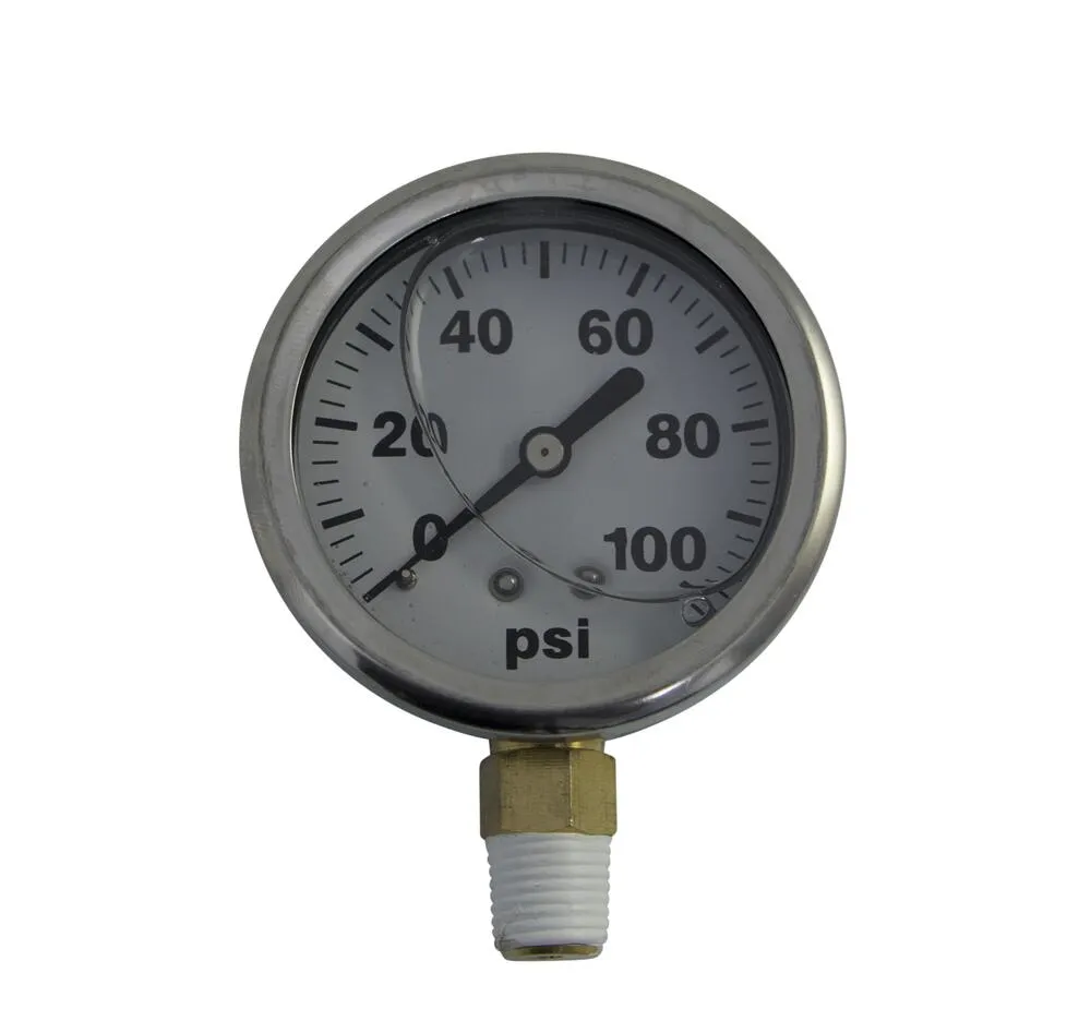 Moose Utility Division Sprühgerät Ersatz Druck Manometer 100 PSI - 45030091