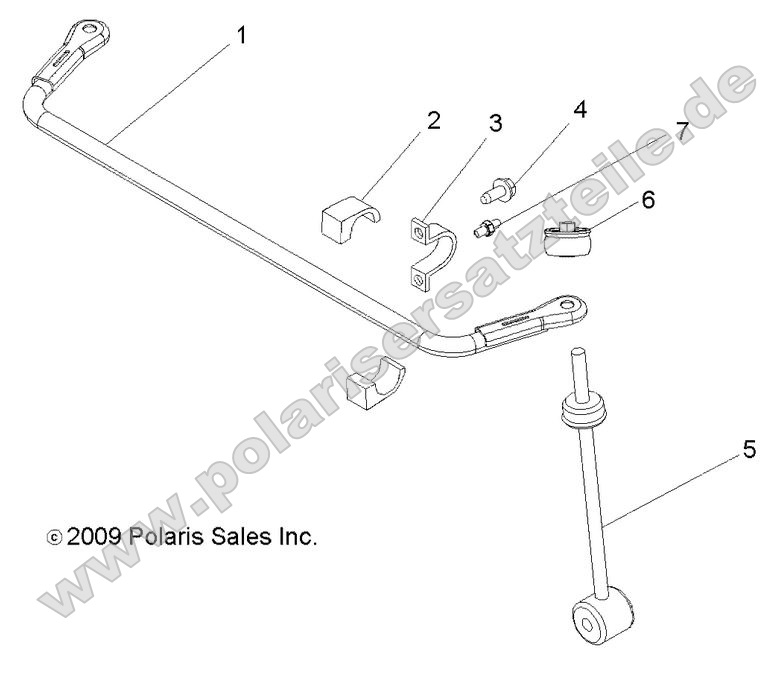 Suspension, Rear Stabilizer Bar