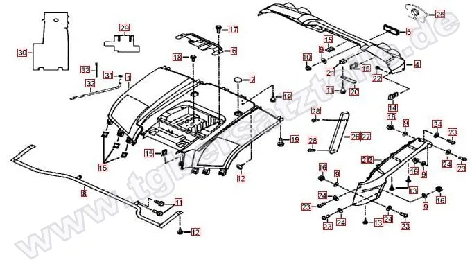 Heckverkleidung Heckverkleidung