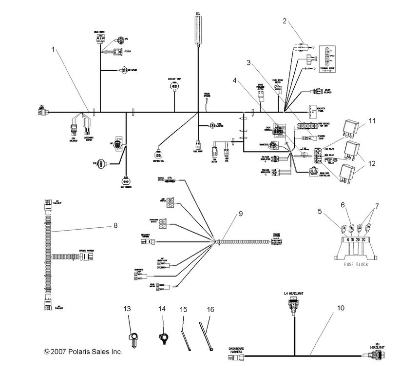 ELECTRICAL, WIRE HARNESSES
