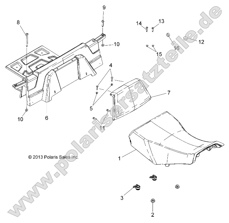 Body, Seat and Backrest