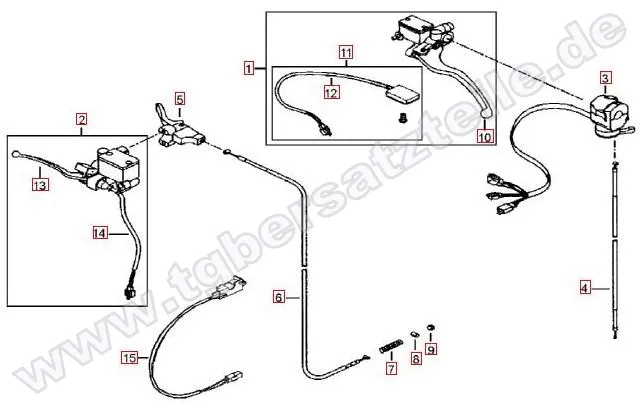 Schalter-Hebel Schalter-Hebel