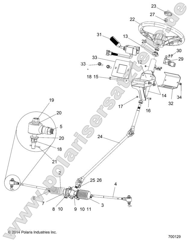 Steering, Steering Asm.