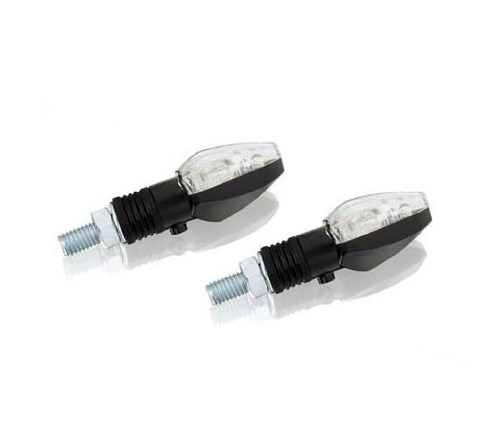 Puig-LED-Blinker-Set-Minimal-schwarz-Glas-klar-ABE-4907N-2 Puig LED Blinker Set Minimal lang schwarz - Glas klar - ABE - 4907N