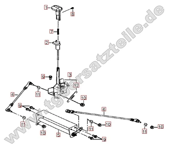 Gangschalthebel Gangschalthebel