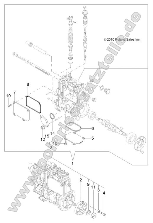 Engine, Fuel Injection Pump