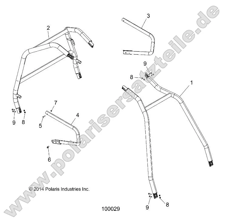 Chassis, Cab Frame and Side Bars