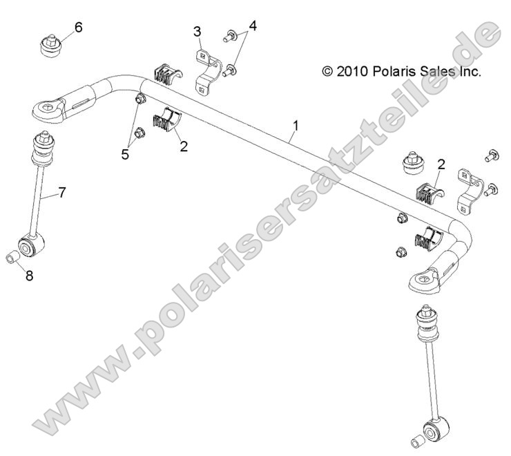 Suspension, Rear Stabilizer Bar