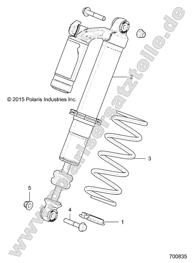Suspension, Front Shock Mounting (700835) Suspension, Front Shock Mounting (700835)