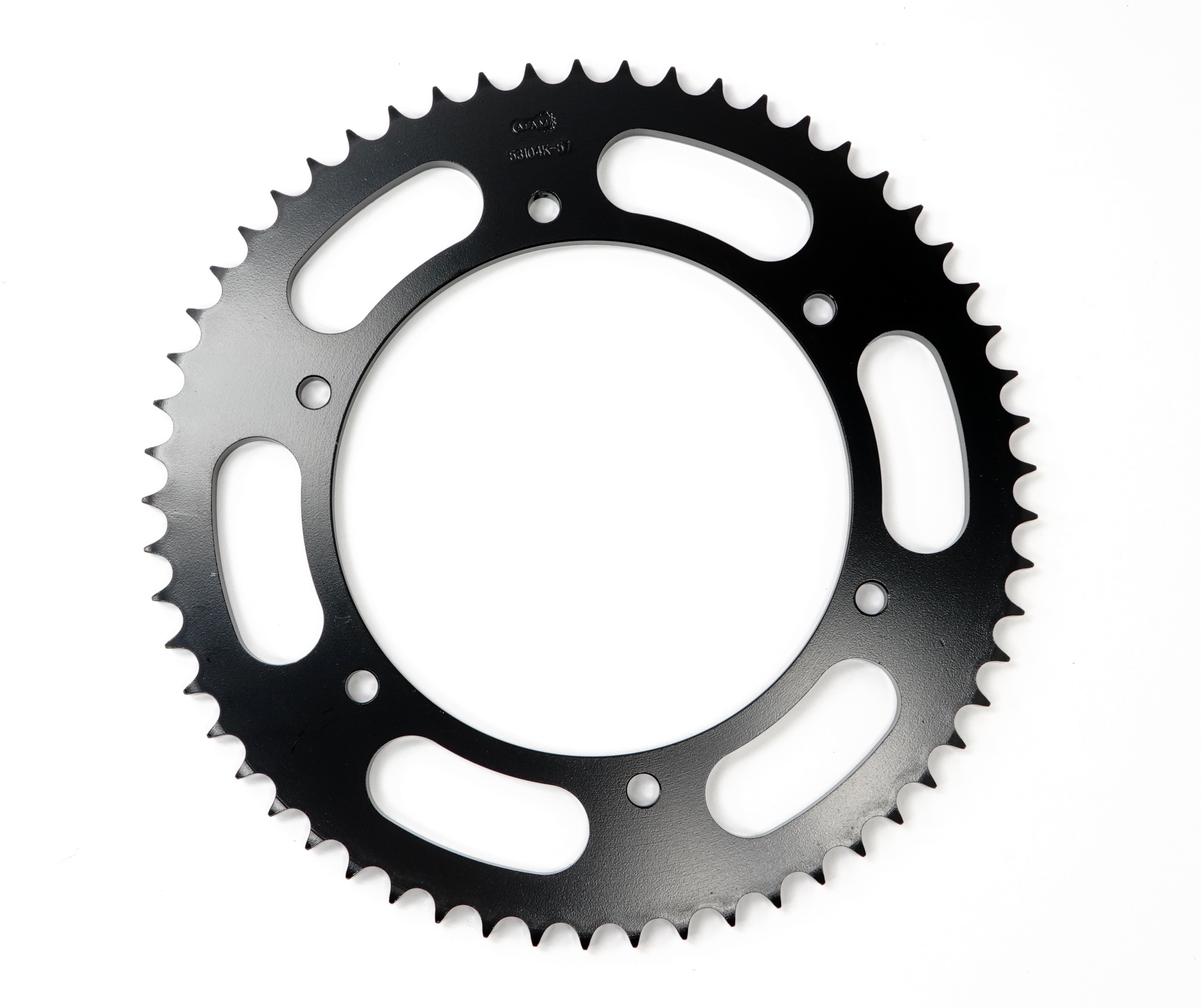 AFAM_Kettenrad_Stahl_schwarz_hinten___428___53104K_57 AFAM Kettenrad Stahl schwarz hinten - 428 - 53104K-57 - 57 Zähne