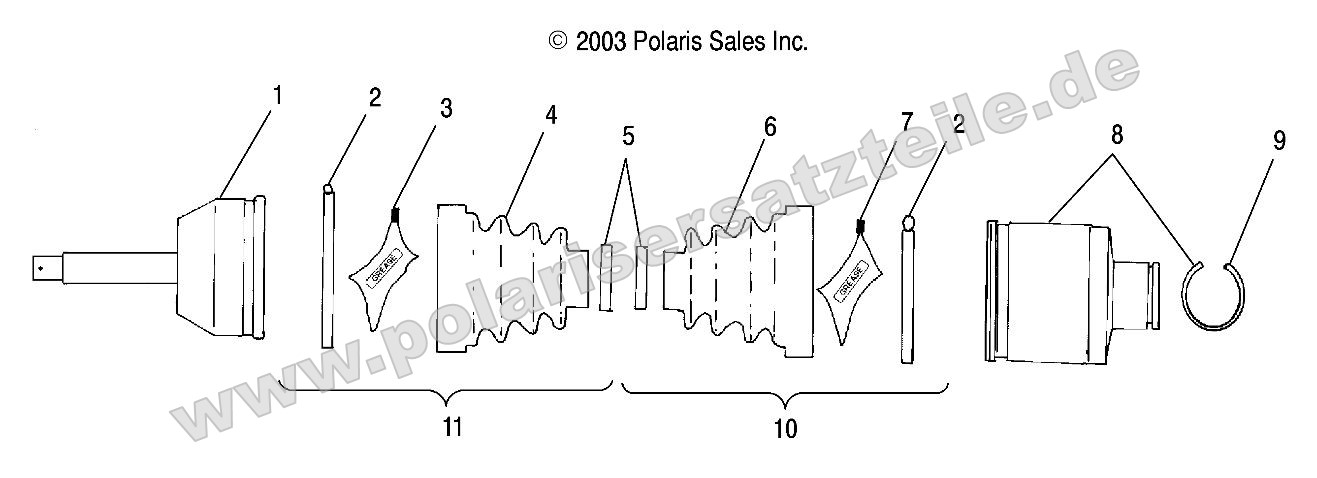 Rear Drive Shaft Rear Drive Shaft