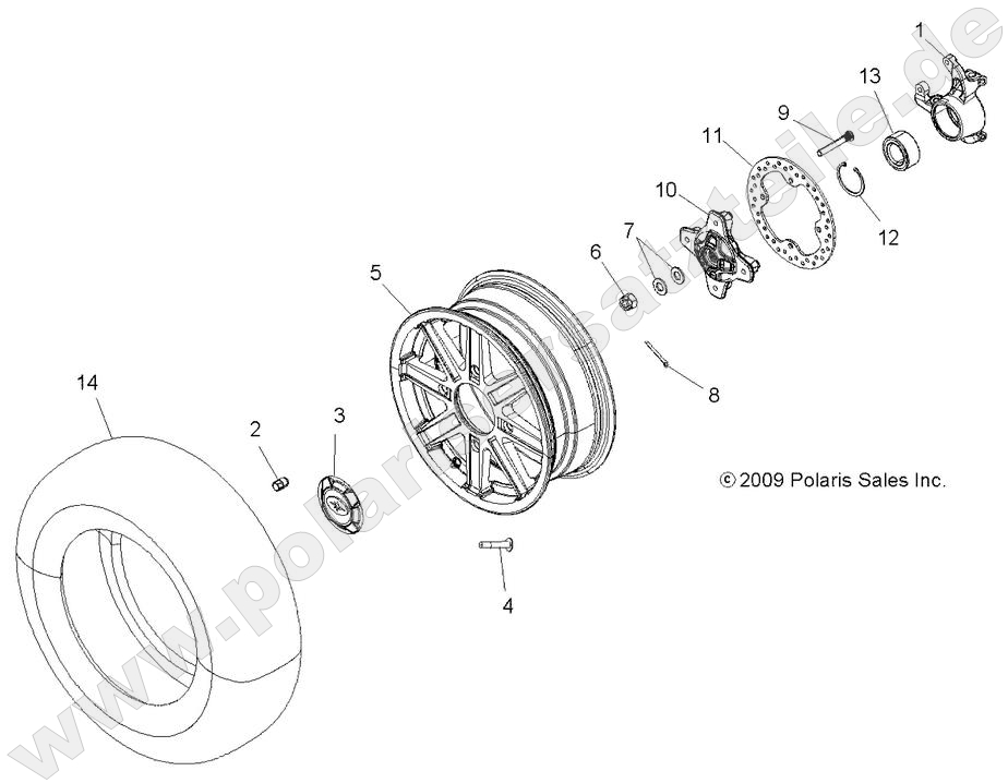 WHEELS, FRONT and HUB WHEELS, FRONT and HUB
