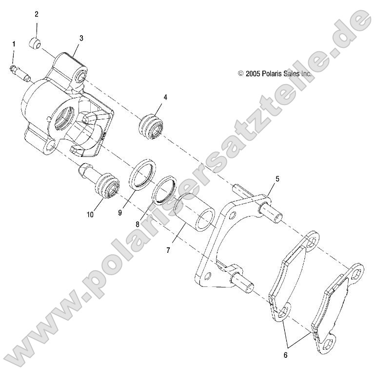 Brakes, Caliper, Rear Brakes, Caliper, Rear
