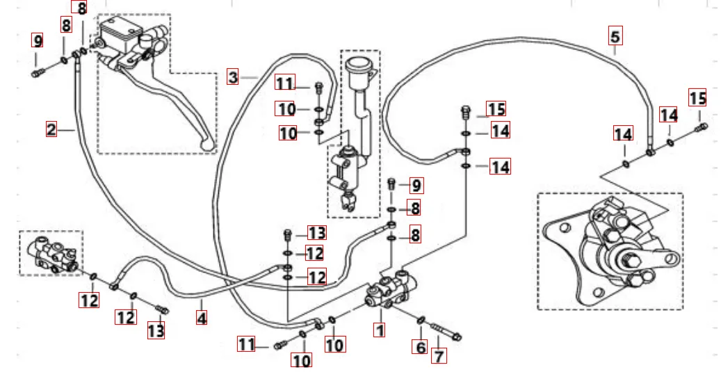 Bremsanlage hinten Bremsanlage hinten