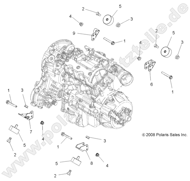 ENGINE, MOUNTING ENGINE, MOUNTING