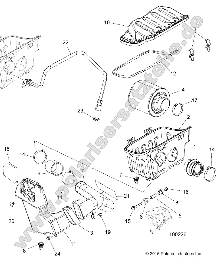Engine, Air Intake System Engine, Air Intake System