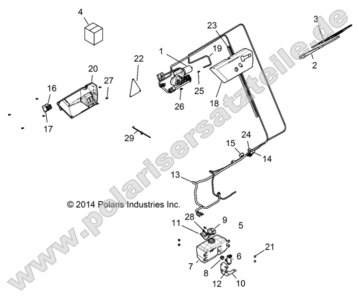 Body, Windshield Wiper Body, Windshield Wiper