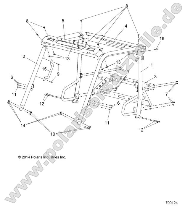 Chassis, Cab Frame Chassis, Cab Frame