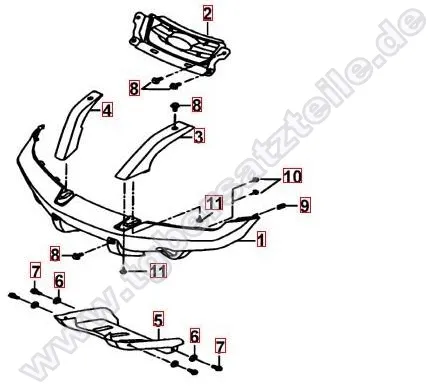Stossstange vorne Stossstange vorne
