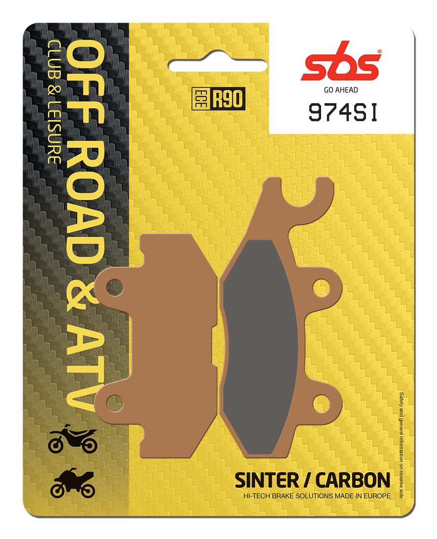 SBS_974_SI SBS Bremsbeläge Offroad & ATV Sintermetall - 974SI
