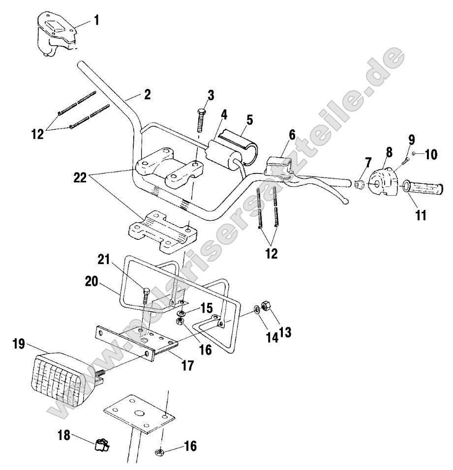 Handlebar/Headlight Handlebar/Headlight