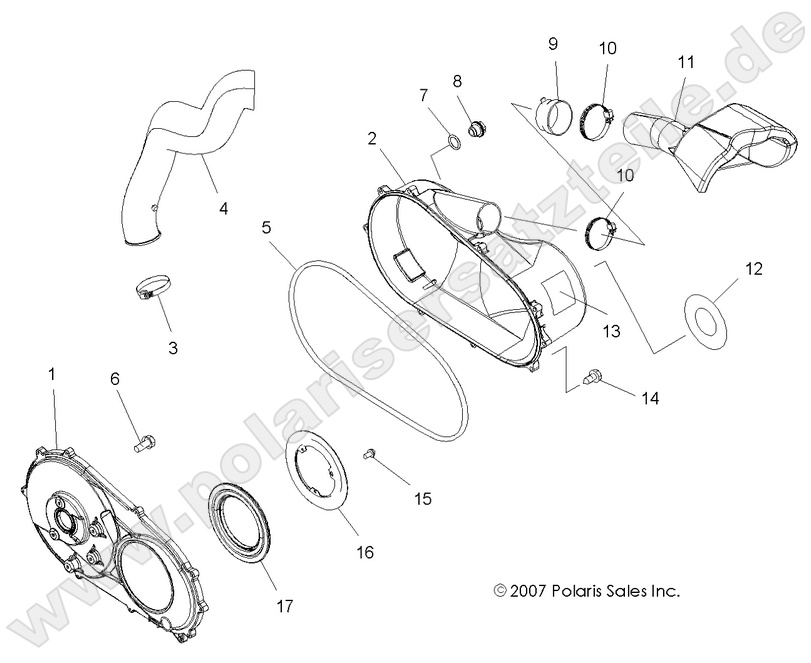 BODY, CLUTCH COVER BODY, CLUTCH COVER