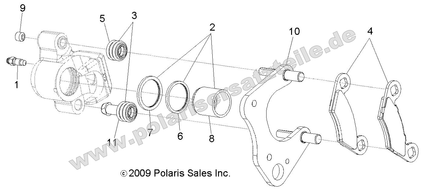 Brakes, Front Caliper Brakes, Front Caliper