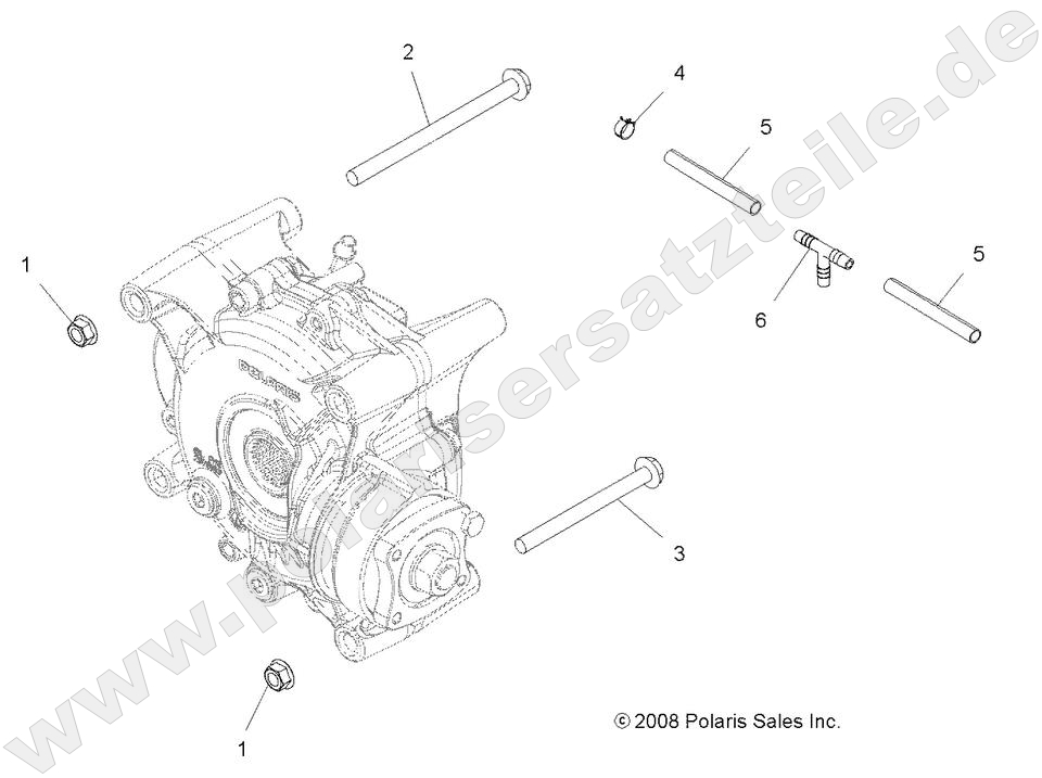 DRIVE TRAIN, GEARCASE MOUNTING, REAR DRIVE TRAIN, GEARCASE MOUNTING, REAR