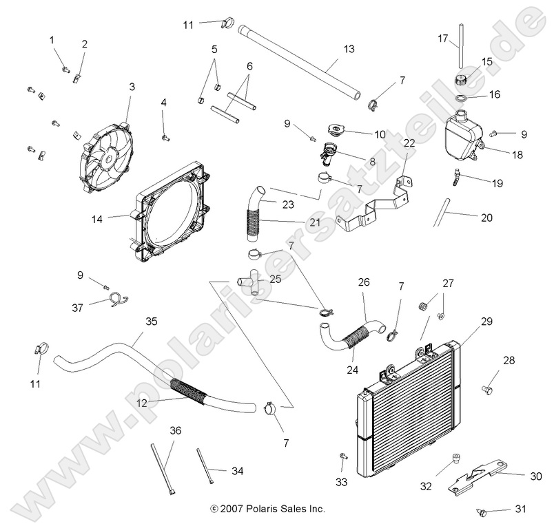 ENGINE, COOLING SYSTEM