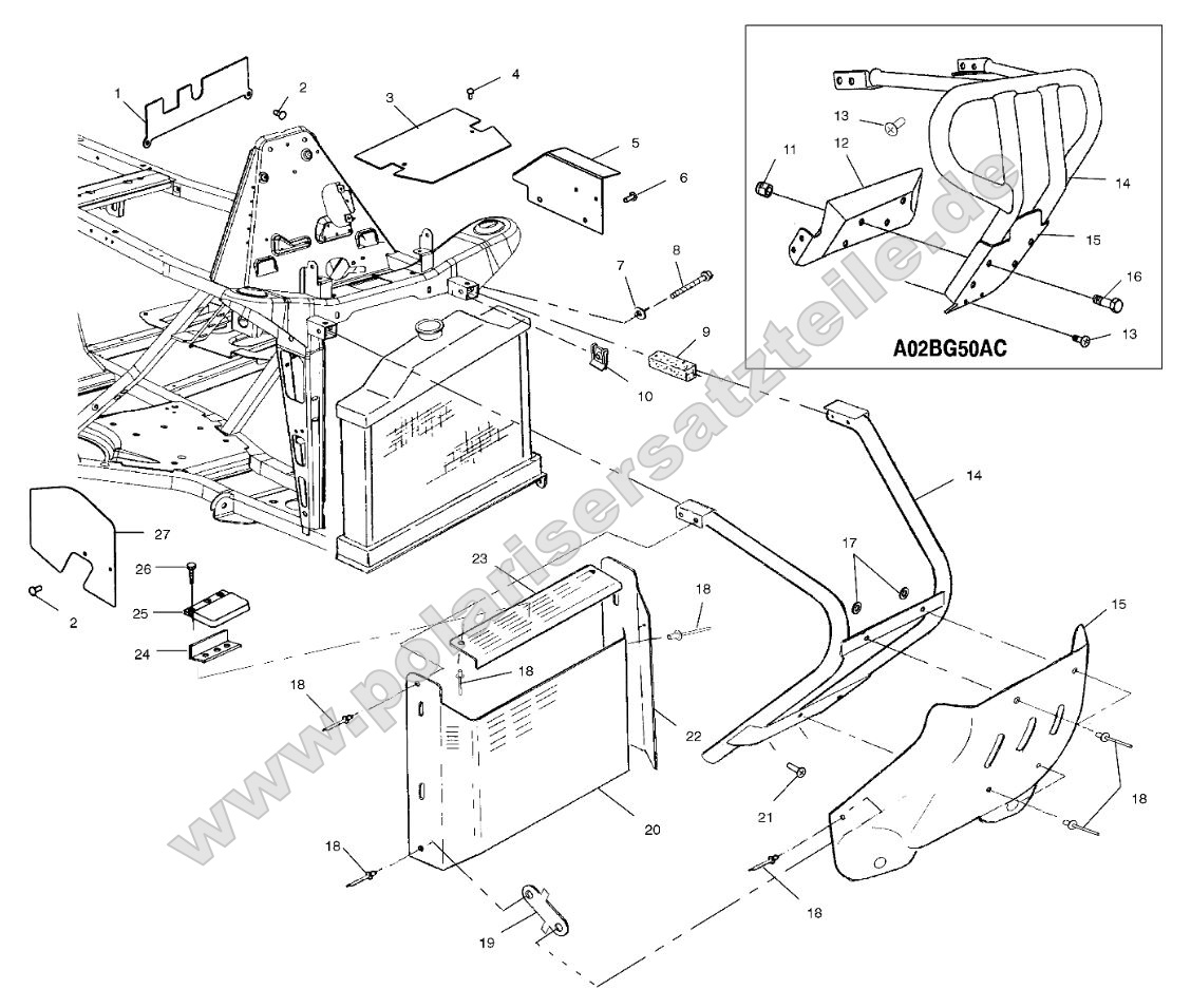 Front Bumper and Shields Front Bumper and Shields