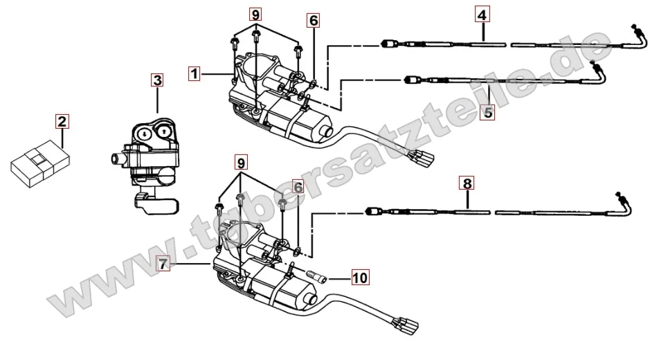 Stellmotor Differenzialsperre Stellmotor Differenzialsperre
