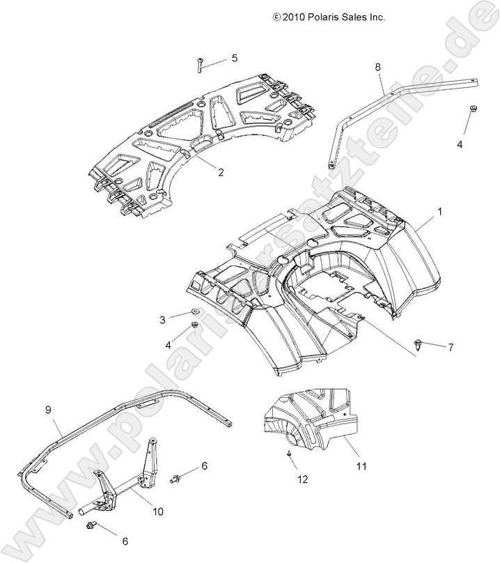 BODY, REAR CAB and REAR RACK BODY, REAR CAB and REAR RACK