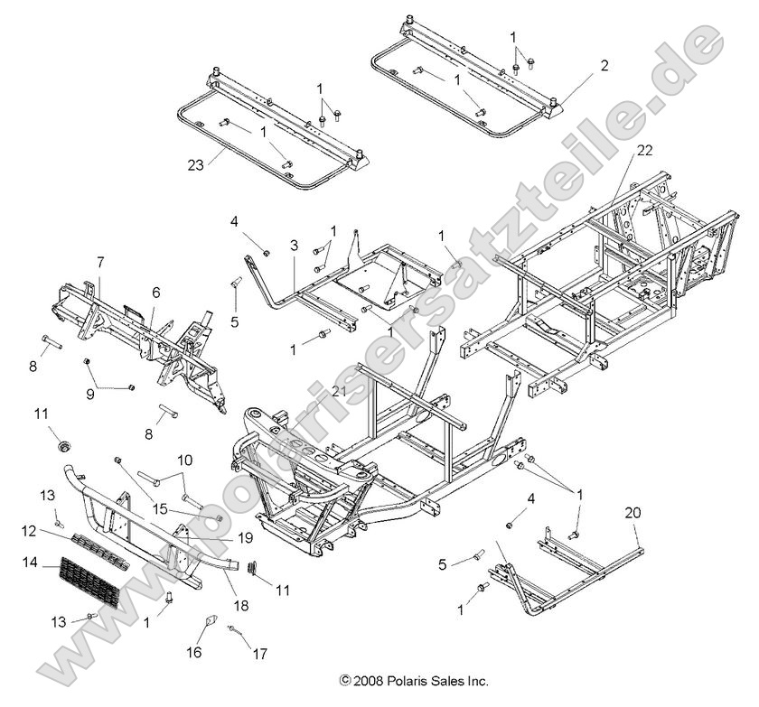 Chassis, Frame and Front Bumper