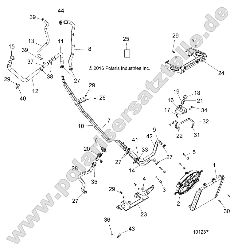 Engine, Cooling System Engine, Cooling System