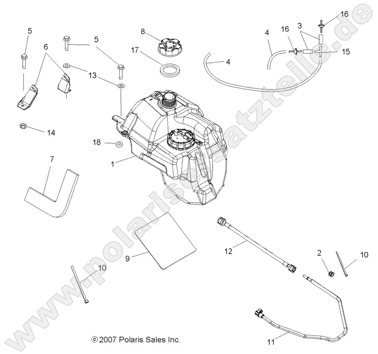 BODY, FUEL TANK ASM. BODY, FUEL TANK ASM.
