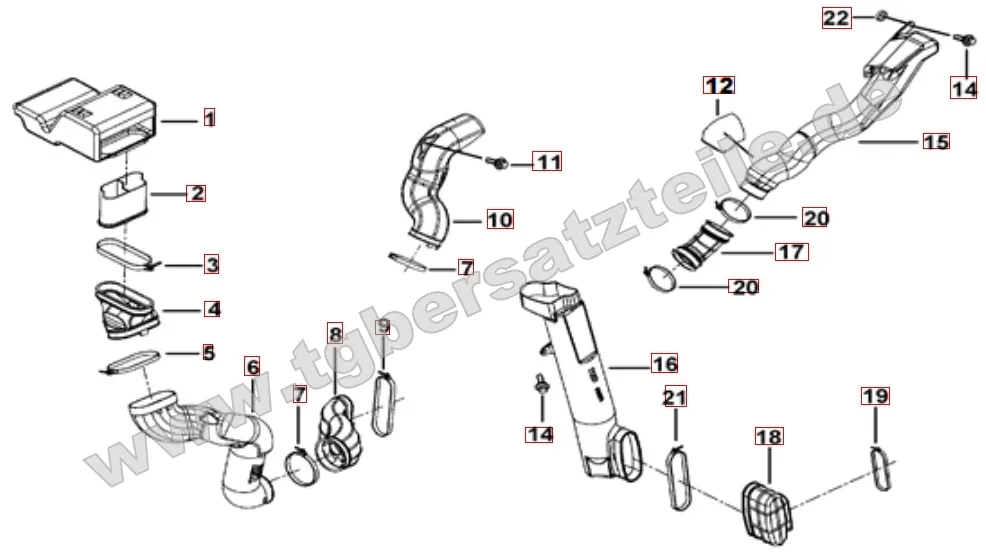 Ansaugstutzen Ansaugstutzen