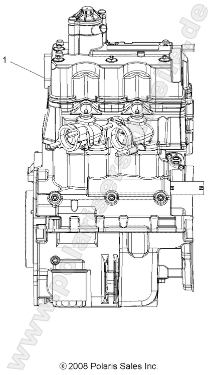 ENGINE, SHORT BLOCK ENGINE, SHORT BLOCK
