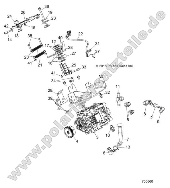 Drive Train, Drive Pump Drive Train, Drive Pump