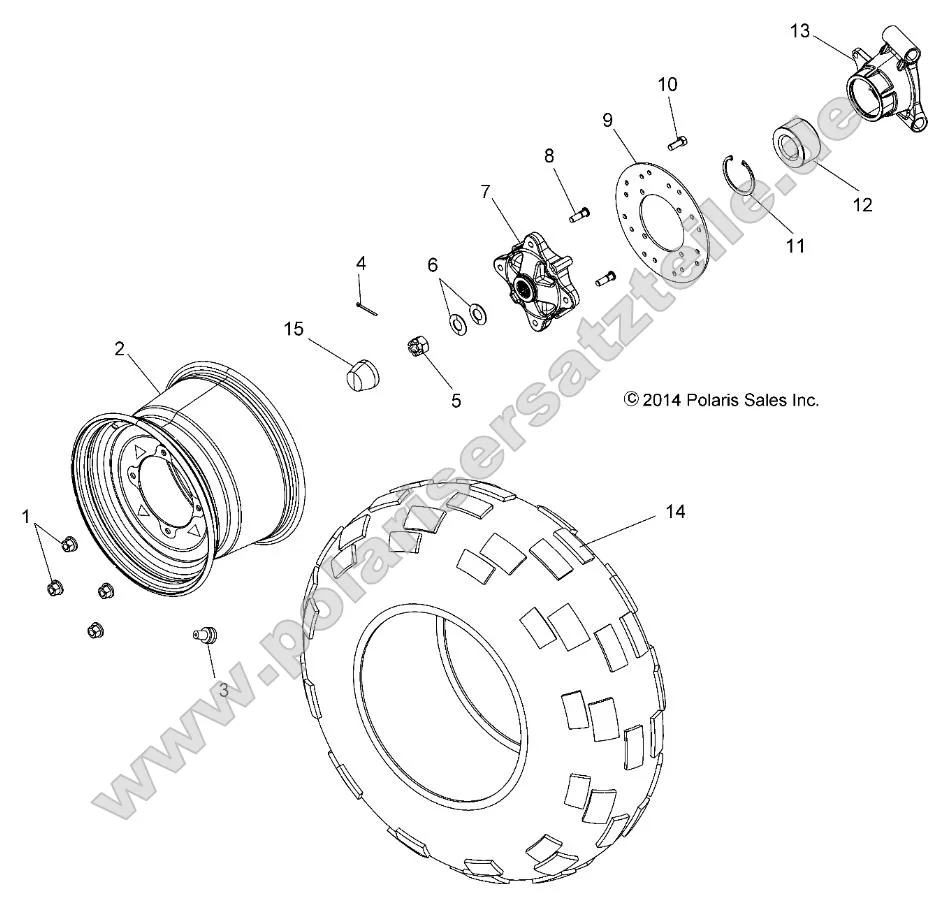 Wheels, Rear Wheels, Rear