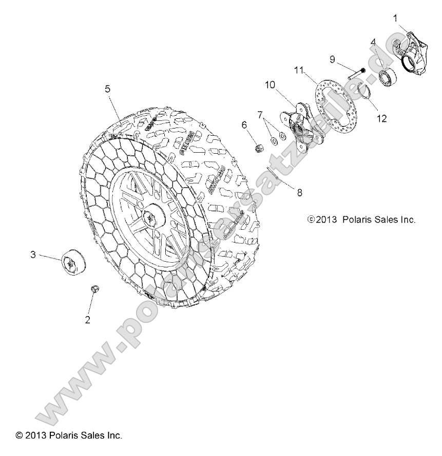 Wheels, Front and Hub Wheels, Front and Hub