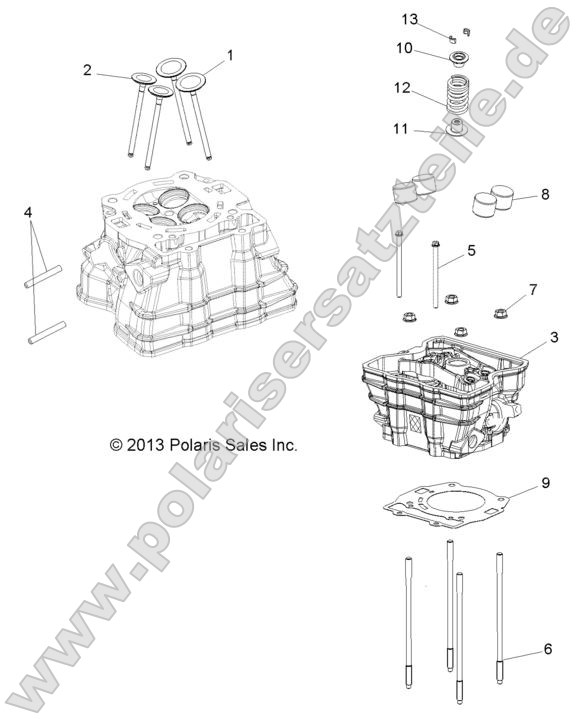 Engine, Cylinder Head Engine, Cylinder Head