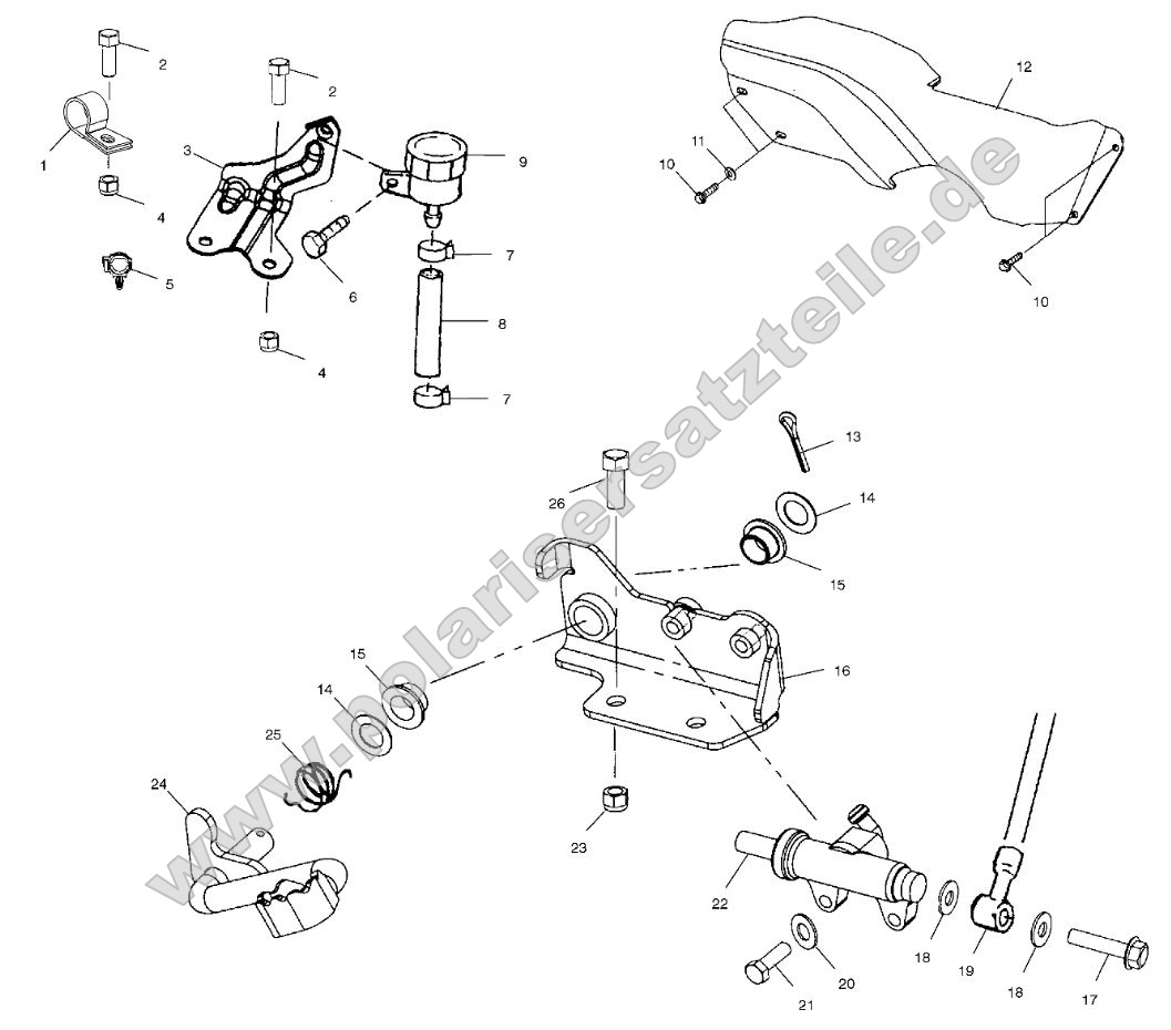 Rear Brake Master Cylinder