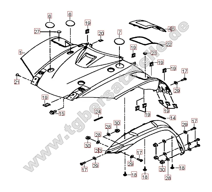 Frontverkleidung Frontverkleidung
